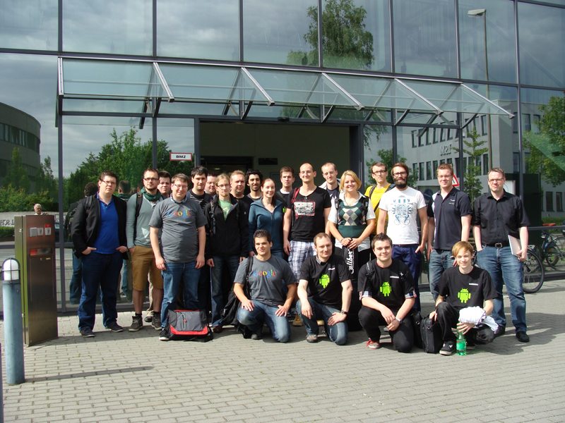 Gruppenfoto DroidDay 2012