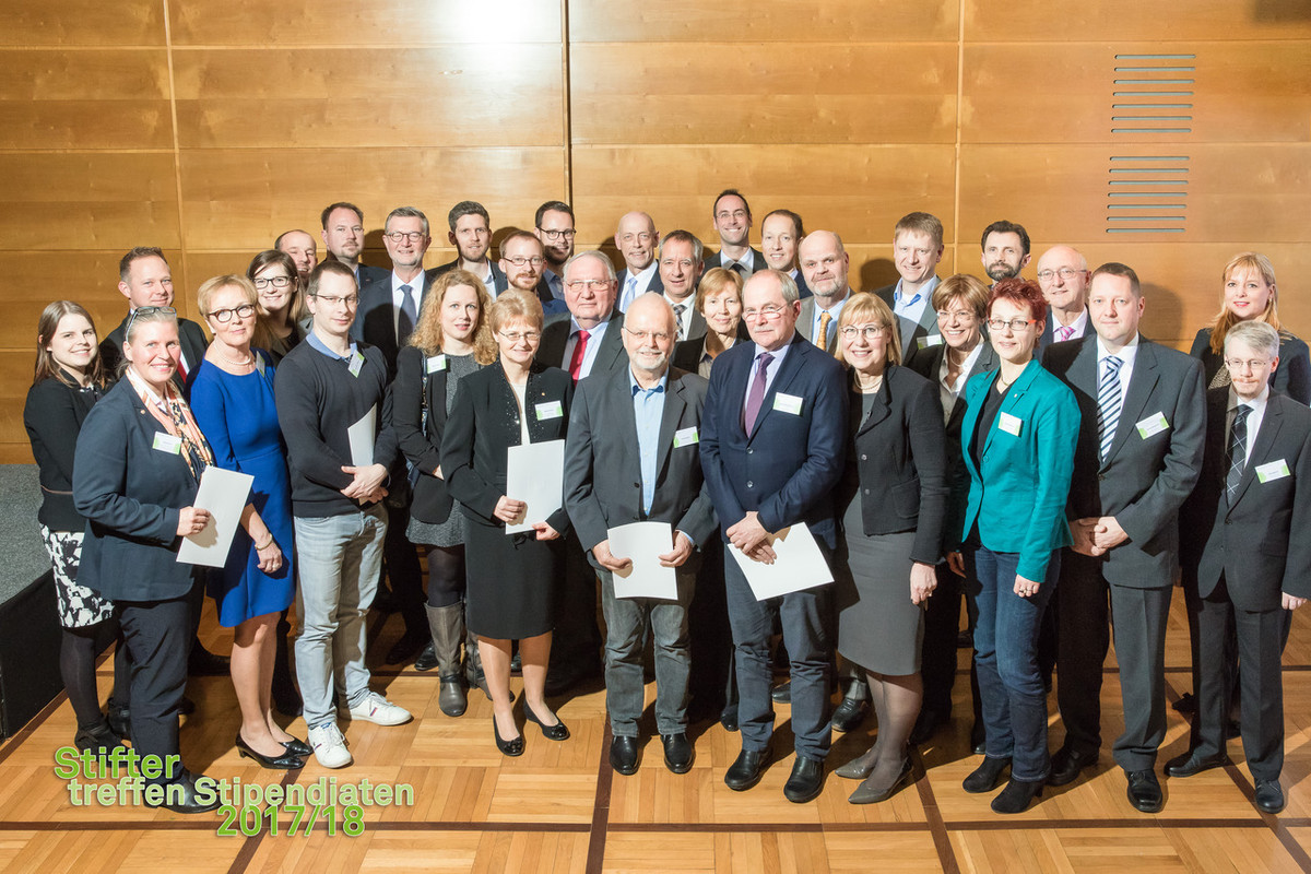 Empfang „Stifter treffen Stipendiaten” 2018 Foto: TU Dortmund, Roland Baege